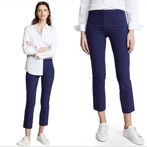 Theory NWT Blue Classic Skinny Crop Pant Bright Midnight Perform Tech Size 2‎
